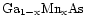 $\chem{Ga_{1-x}Mn_{x}As}$