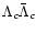 ${\Lambda_{c}\bar{\Lambda}_{c}}$