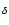 $_{\delta}$