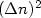 $(\Delta n)^2$