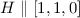 $H\parallel[1,1,0]$