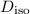 $D_{\ab{iso}}$