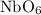 ${\rm NbO}_{6}$