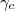 $\gamma_c$