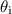 $\theta_{\mathrm{i}}$