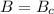 $B=B_c$