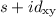 $s+id_{\mathrm{xy}}$