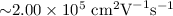 ${\sim}2.00\times10^{5}\ \text{cm}^{2}\text{V}^{-1}\text{s}^{-1}$