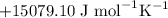 $+15079.10\ \text{J mol}^{-1}\text{K}^{-1}$