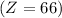 $(Z = 66)$
