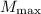 $M_{\max }$