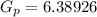 $G_p=6.38926$
