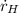 $\dot {r}_{H}$