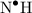 $\text{N}^{\bullet}\text{H}$
