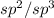 Mathematical equation: $sp^{2}/sp^{3}$